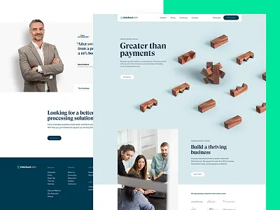 Checkout.com – Desktop b2b business checkout finance fintech grid grilli type overlaps photography saas site website