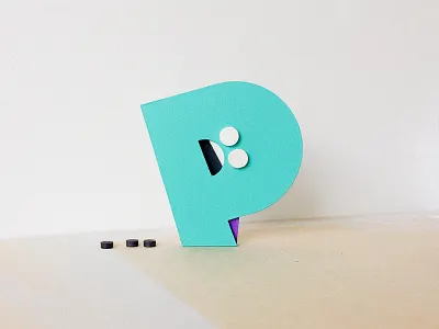 P for panic artwork character cute design graphic handmade illustration illustrator letter lettering minimal photography