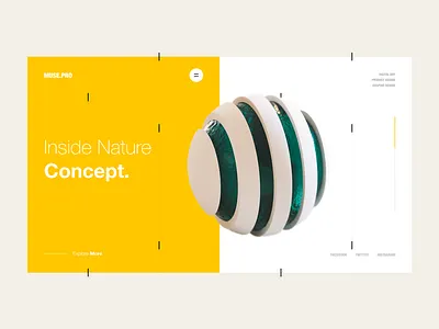 Muse.Pro brand design inspiration interaction lookbook motion portfolio transition ui