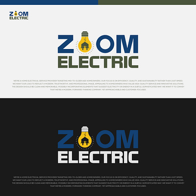 Electric service provider logo design/ Logo for electric service electric service logo electricserviceprovider logo replacing letter logo wordmark logo