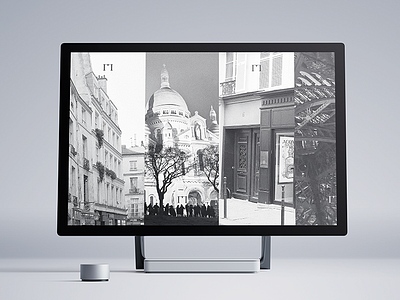 Wallpaper Collection - New Year in Paris blackandwhite bw city paris photography photoshop surface surfacestudio urban wallpaper
