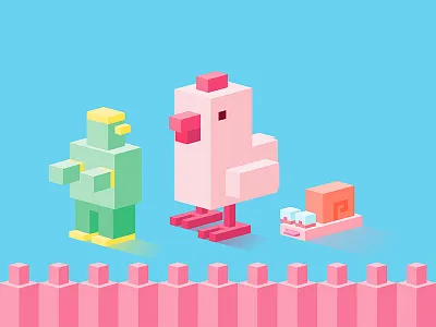 2.5d 02 2.5d cartoon illustration scene