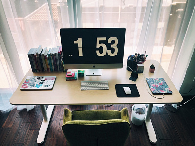 Home Work Space apple home light office product design space studio tech work work life balance