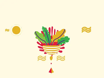 Tropical Day | Night bahia carnaval day leaf moon night plant salvador sun tropical