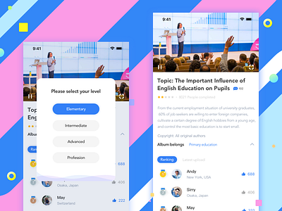 Online Course Education 2 app education online study ui