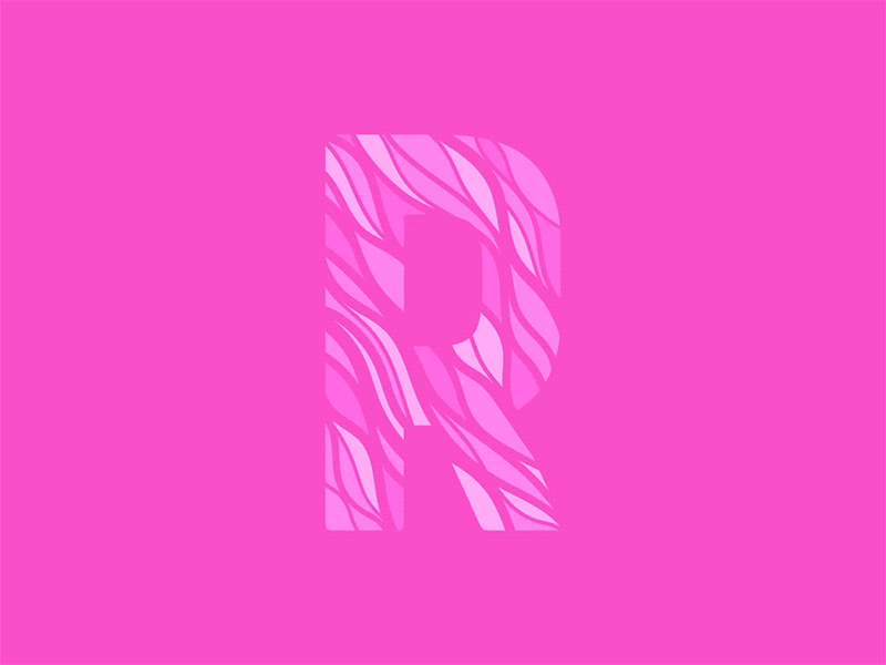 R - 36 Days of Type 36 days of type gif lettering r typography