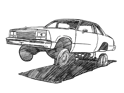 My Favorite Ladies cars illustration lowrider street culture