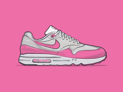 Air Max colours animation dribbble fashion gif icon nike shoe shot sneaker sport train trainer