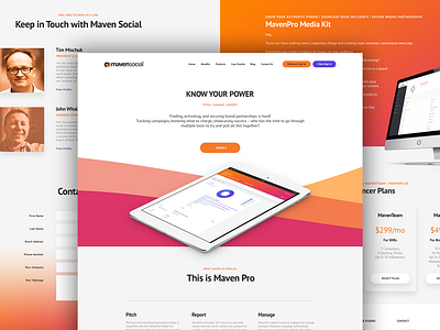 App Landing Page app landing landing page layout product social ui ui ux design ux web web design website