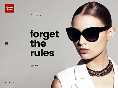 Dukaken Lookbook bag bike cosmetic ecommerce fashion jewelry lookbook perfume responsive shoe shop sport