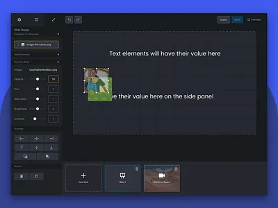 Sir Crator - Image Editor arrange editor format layer slide template