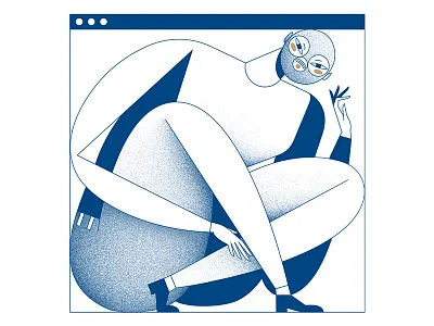 Trapped balaclava hack online robber security thief trap window