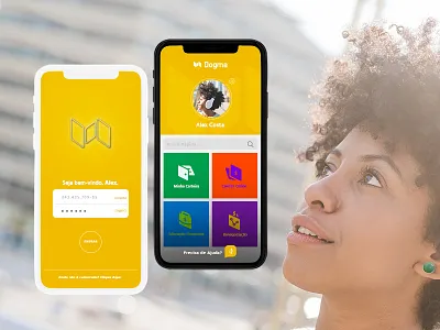 App Dogma app brand branding dogma gênia