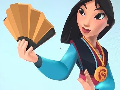 Mulan Sketch app drawing - Part4 art disney mulan sketch app