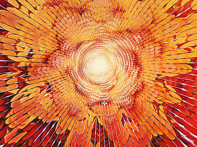 Canopy 3d burst c4d canopy cinema4d leaves