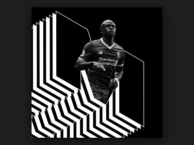 36 Days of Type letter M 36 days football footwalls liverpool m mane of type