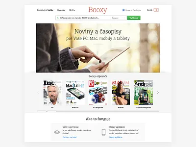 Booxy desktop e commerce ecommerce magazine ui user experience user interface ux