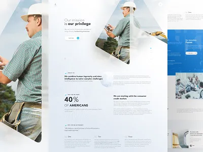 Insurance Web design insurance landing page ui web