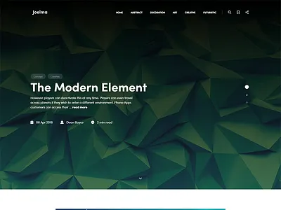 Joelma - Writer Ghost Theme by Haunted Themes articles blog ghost ghost theme template text theme typography web website writer