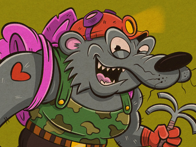 Dirtbag dirtbag illustration ipad pro teenage mutant ninja turtles tmnt