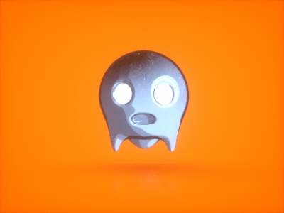 Little ghost in designer’s mind. 3d art cinema 4d design motion design motion graphics playoff