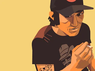 Elliott album eitheror elliott smith fan art musician songwriter vector