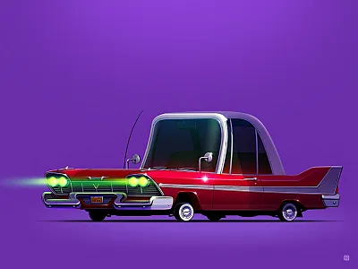 Plymouth Fury "Christine" car horror icon movie servin stephenking style wheels