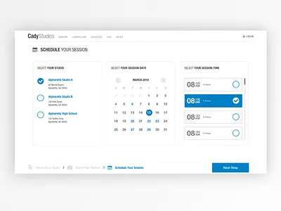 3 Column Scheduling Piece appointment calendar schedule scheduling three column
