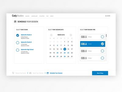 3 Column Scheduling Piece appointment calendar schedule scheduling three column