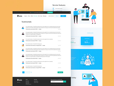 Web service about writing papers calculator clean ui illustration minimal service interface ui design ux design web web service
