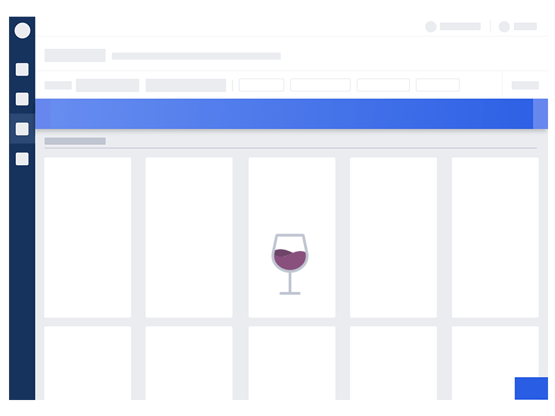 Wine Loading Spinner animation illustration lazy load loading spinner ui wine