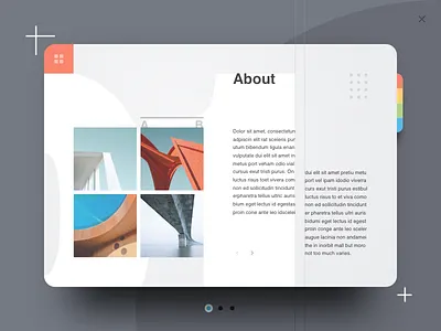 Modal / Lightbox about carousel desktop dialog gallery grid lightbox modal tablet ui ux web