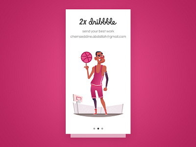 2x Dribbble invites design dribbble giveaway invitation invite invites iphone ui ux