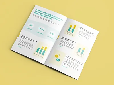 The EverLearner Booklet book booklet design graph graphic learning magazine school