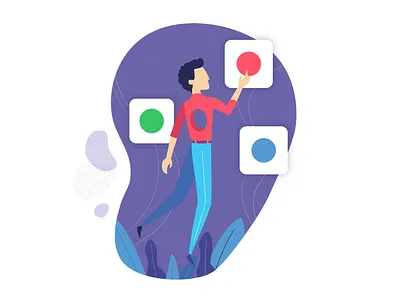 Recommendations & Personalization algorithm big data choice flat illustration interface miquido personalization recommendations