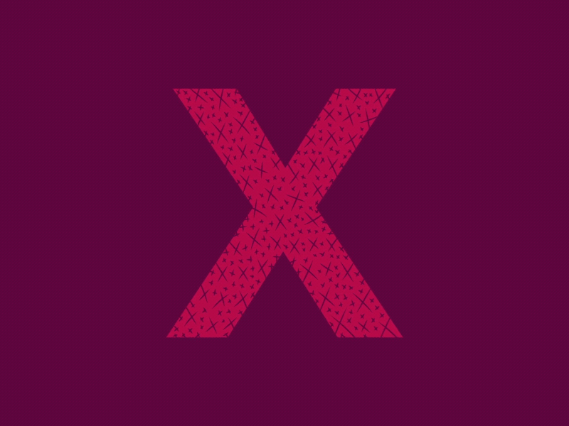 X - 36 Days of Type 36 days of type gif lettering typography x