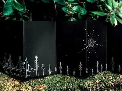 Wedding Invite bw illustration illustrator invitation invite san francisco sf wedding wedding invite