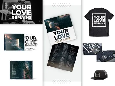 Your Love Remains Album Artwork album album artwork artwork branding design music print shirt the rock music