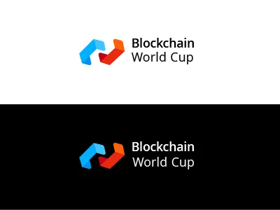 Blockchain Logo blockchain colorful design icon logo mark symbol vector