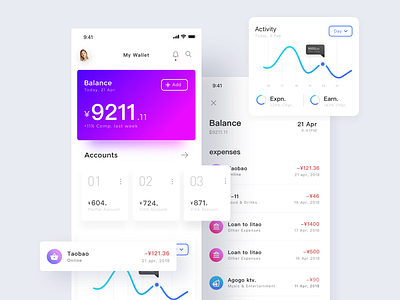 WALLET APP app clean finance wallet