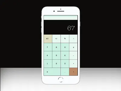 Day004 DailyUI - Calculator challenge dailyui design ux web