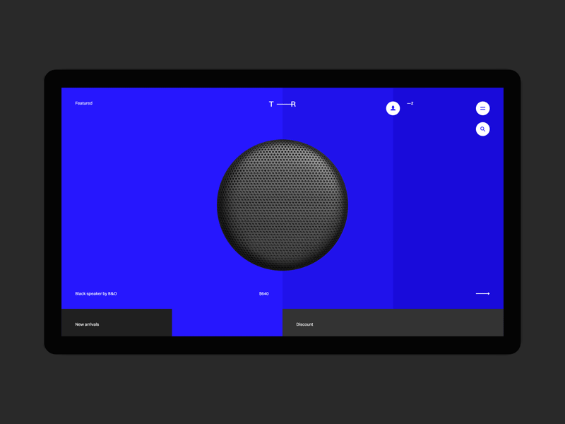 Type Related desktop fullscreen minimal motion portfolio ui ux web website