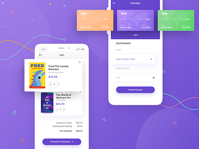 Bookly - iOS App Template app book books ecommerce iphonex presentation reading sketch store study ui ux