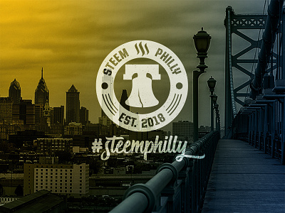 Steem Philly Branding branding logo philly steem
