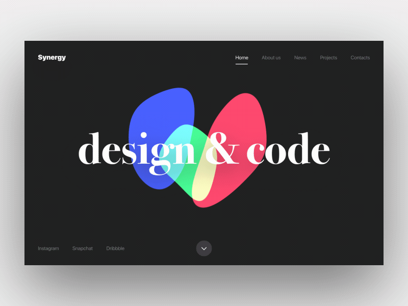 Digital agency agency animation colors dark gif landing page screen typography ui ux web web design