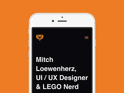 Portfolio Re-Work digital graphic design loewenherz mitch portfolio rework ui ui design ux ux design wip work in progress