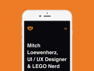 Portfolio Re-Work digital graphic design loewenherz mitch portfolio rework ui ui design ux ux design wip work in progress