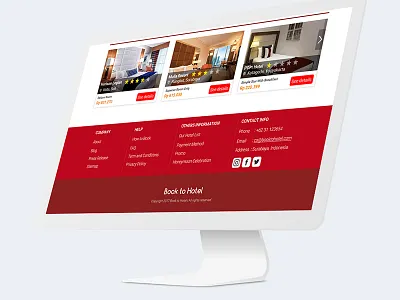 Hotel Booking Desktop View 1/3 app mobile booking hotel app ios design reservation travel ui uidesign user interface