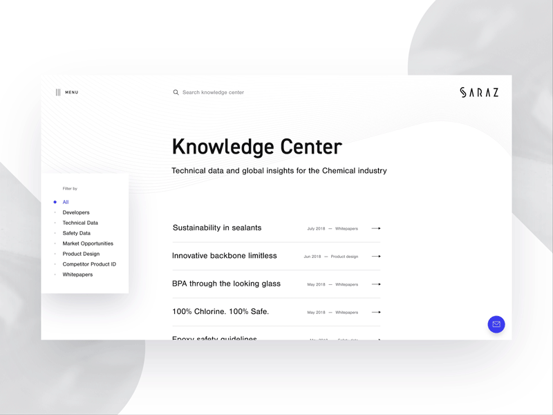 List hover / made with InVision Studio animation card design desktop hover interaction invision studio motion news ui ux web