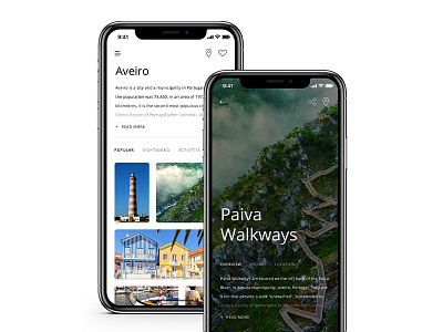 Day 014 - Location Card 100 app card challenge clean color days design location minimal mobile ui